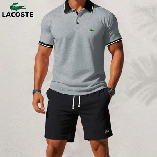 Polo shirt and shorts